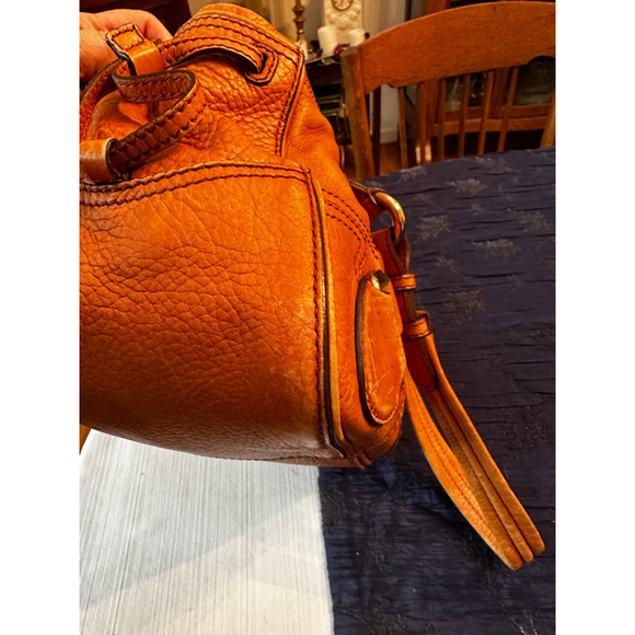 Celine Cognac Leather East West Shoulder Bag - Picture 15 of 16